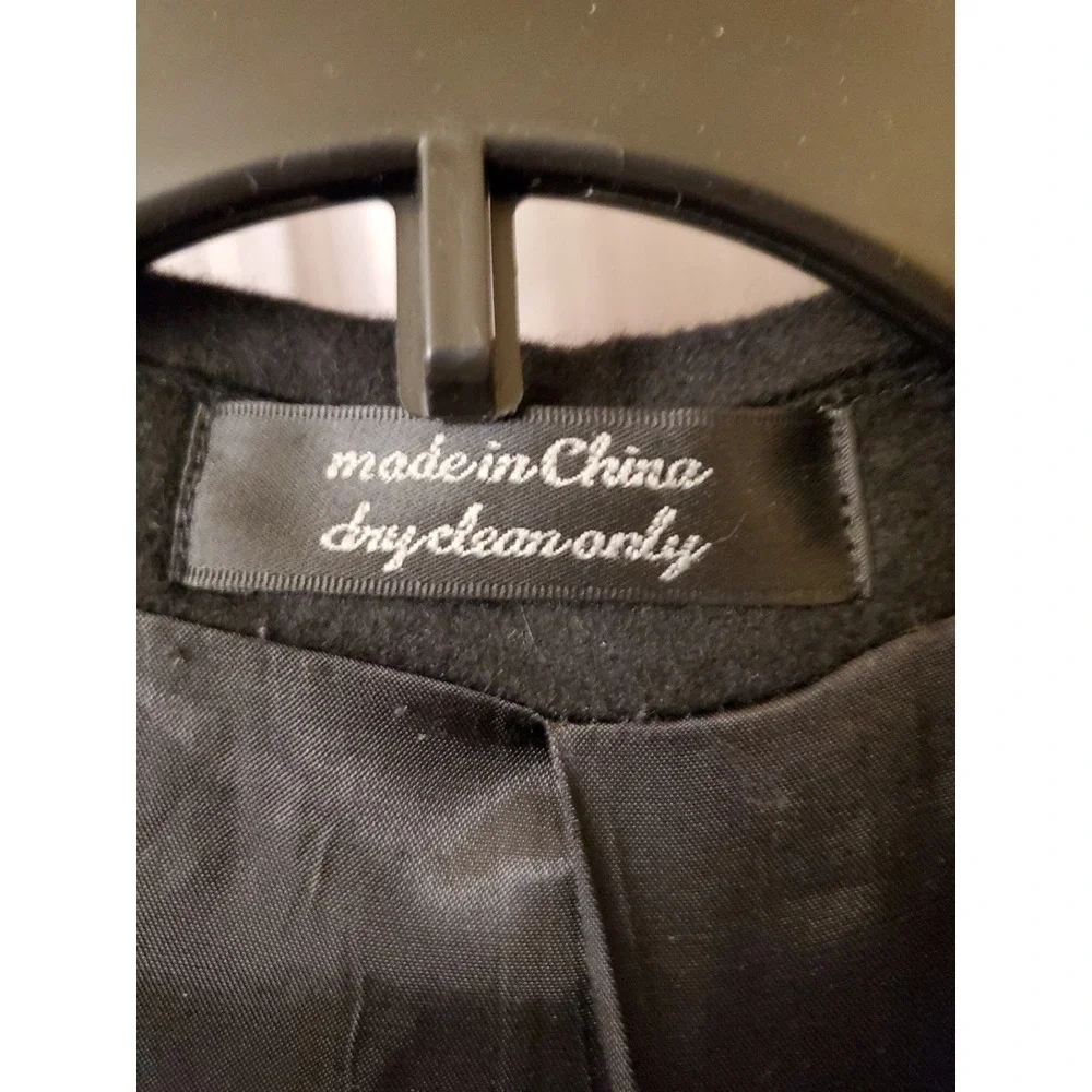 Andrew Fezza Blazer Men's‎ Black 100% Cashmere 3 Button Sz. 42L